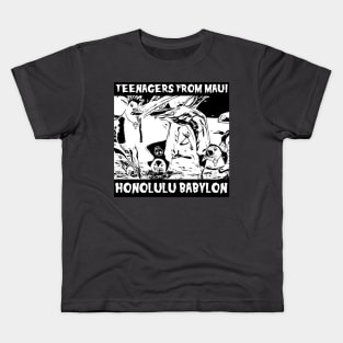 Teenagers From Maui - Black Background Kids T-Shirt